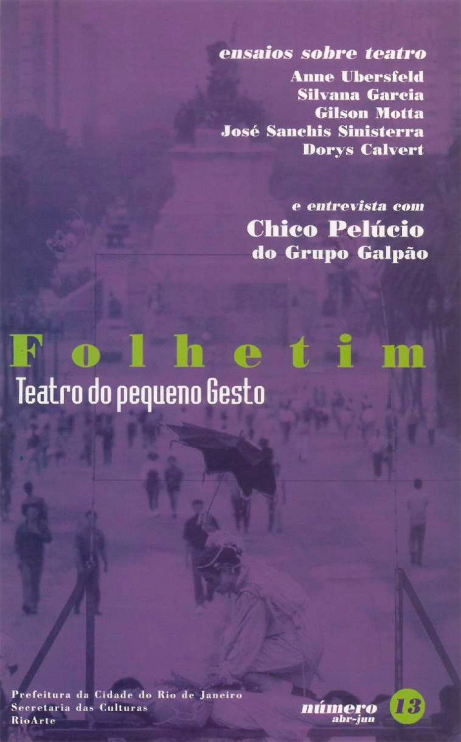 Folhetim13 Teatro do Pequeno Gesto